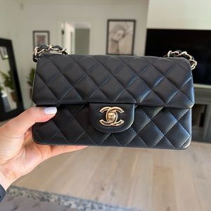 Chanel Lambskin Quilted Mini